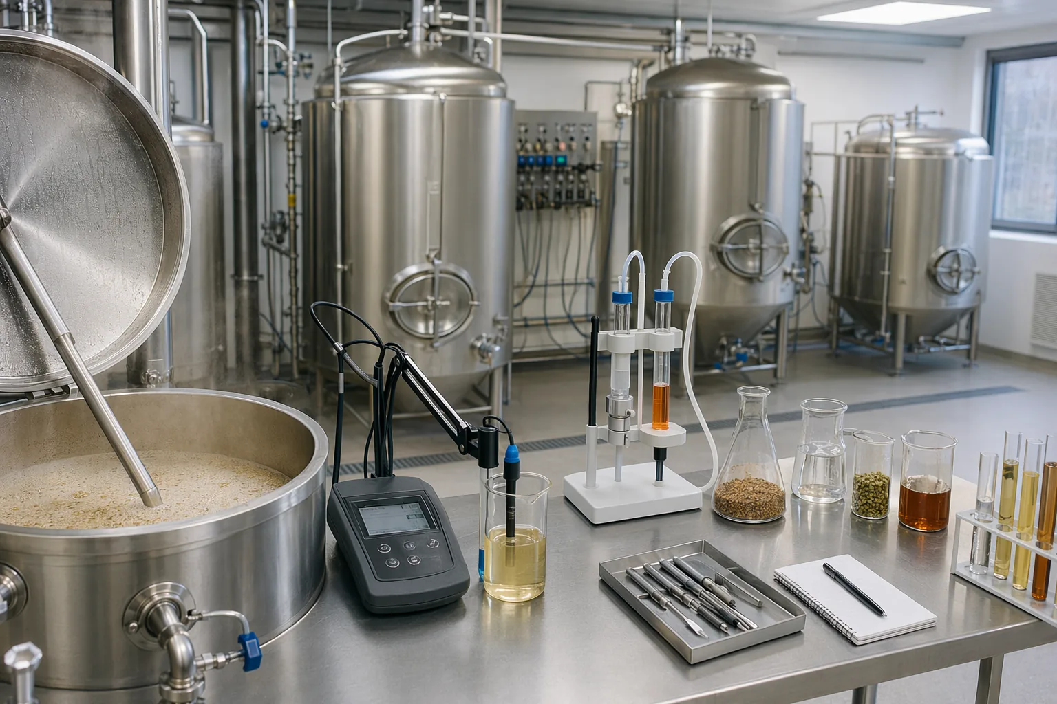 Entsyymi for brewing: glukoamylaasin annostus, pH ja lämpötila panimoprosessissa